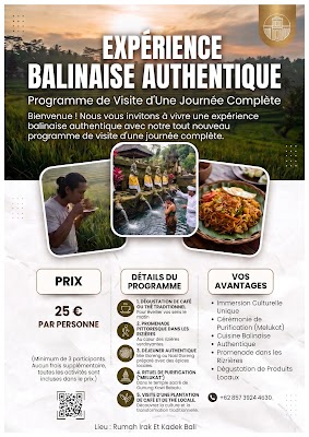 Expérience Balinaise Authentique : Programme de Visite d'Une Journée Complète